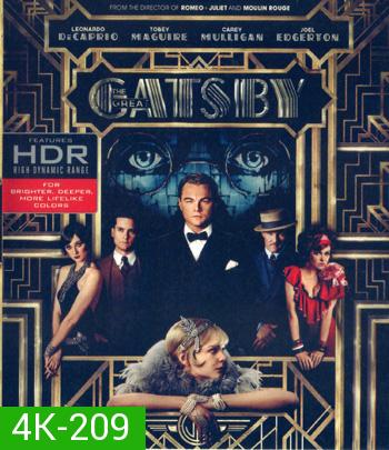 4K - The Great Gatsby (2013) เดอะ เกรท แกตสบี้ รักเธอสุดที่รัก - แผ่นหนัง 4K UHD