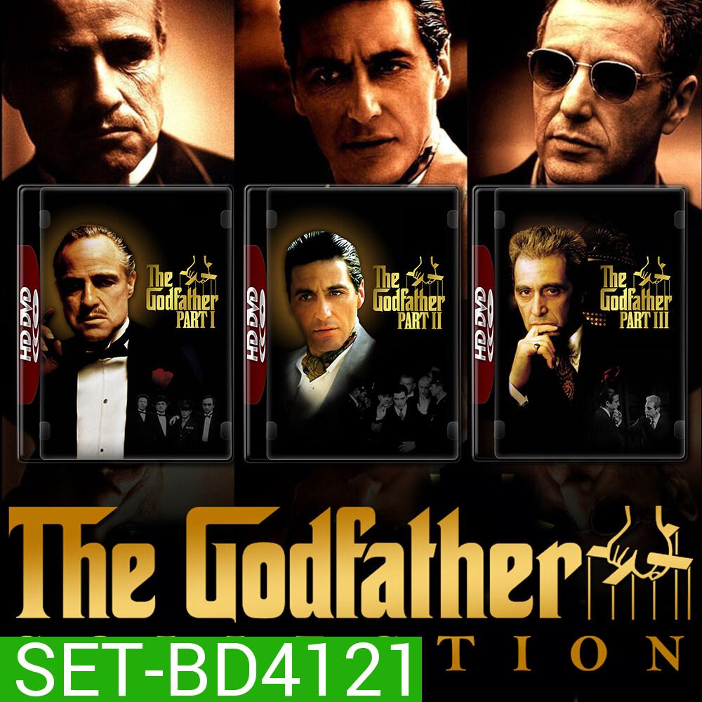 The Godfather เดอะ ก็อดฟาเธอร์ ภาค 1-3 Bluray หนัง มาสเตอร์ พากย์ไทย