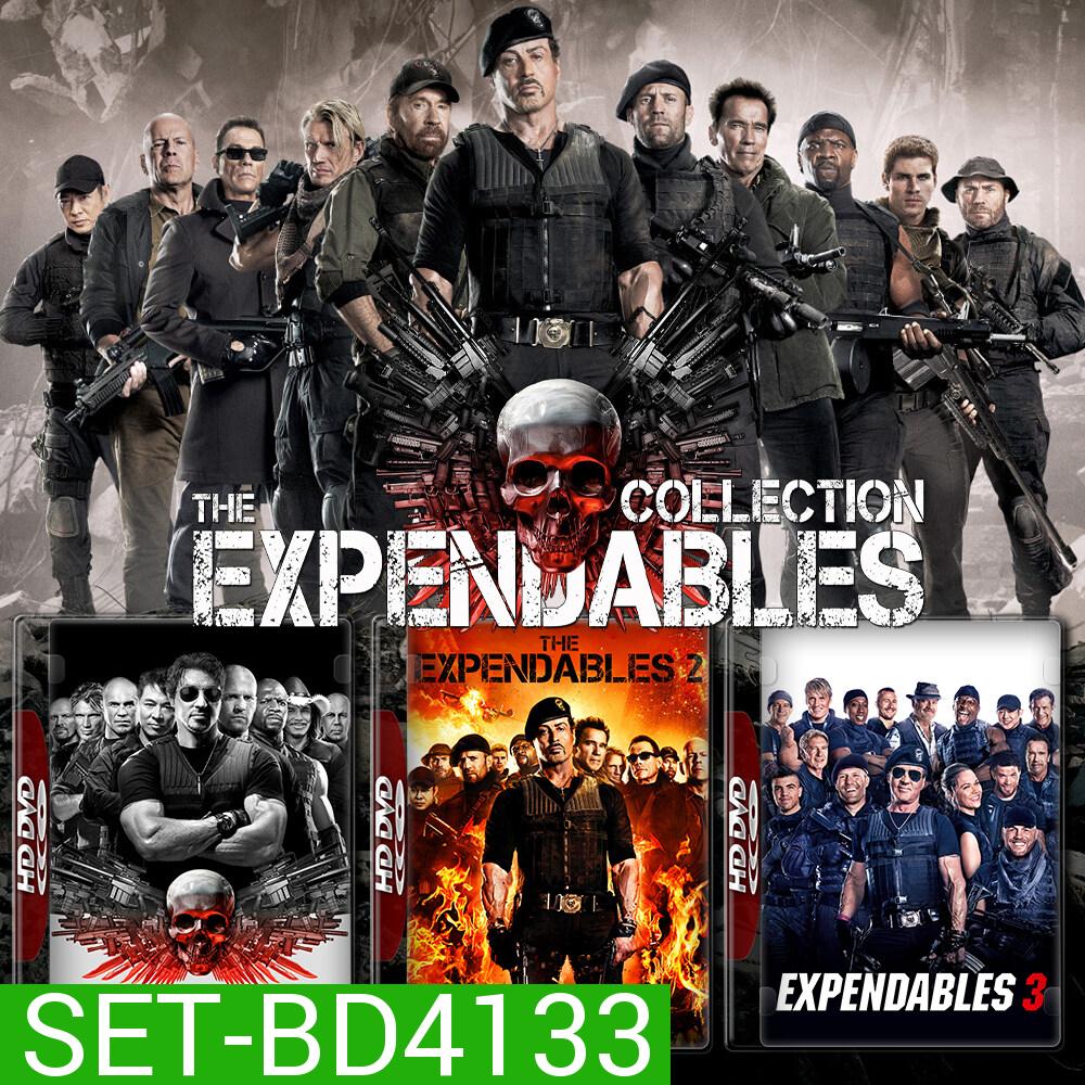 The Expendables โครตคนทีมมหากาฬ ภาค 1-3 Bluray หนัง มาสเตอร์ พากย์ไทย