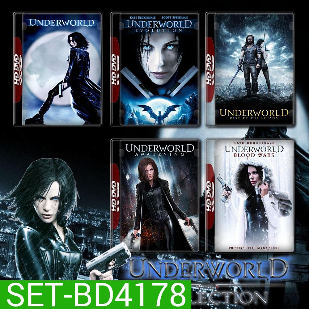 Underworld 1-5 (2003-2017) มหาสงครามล้างพันธุ์อสูร 1-5 Bluray Master พากย์ไทย