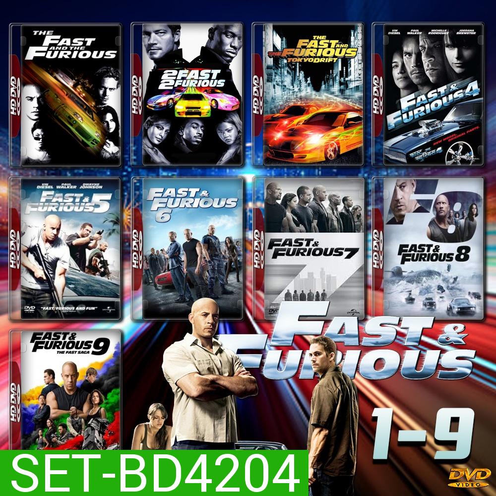 Fast And Furious เร็ว..แรงทะลุนรก ภาค 1-10+HobbsandShaw Bluray Master พากย์ไทย