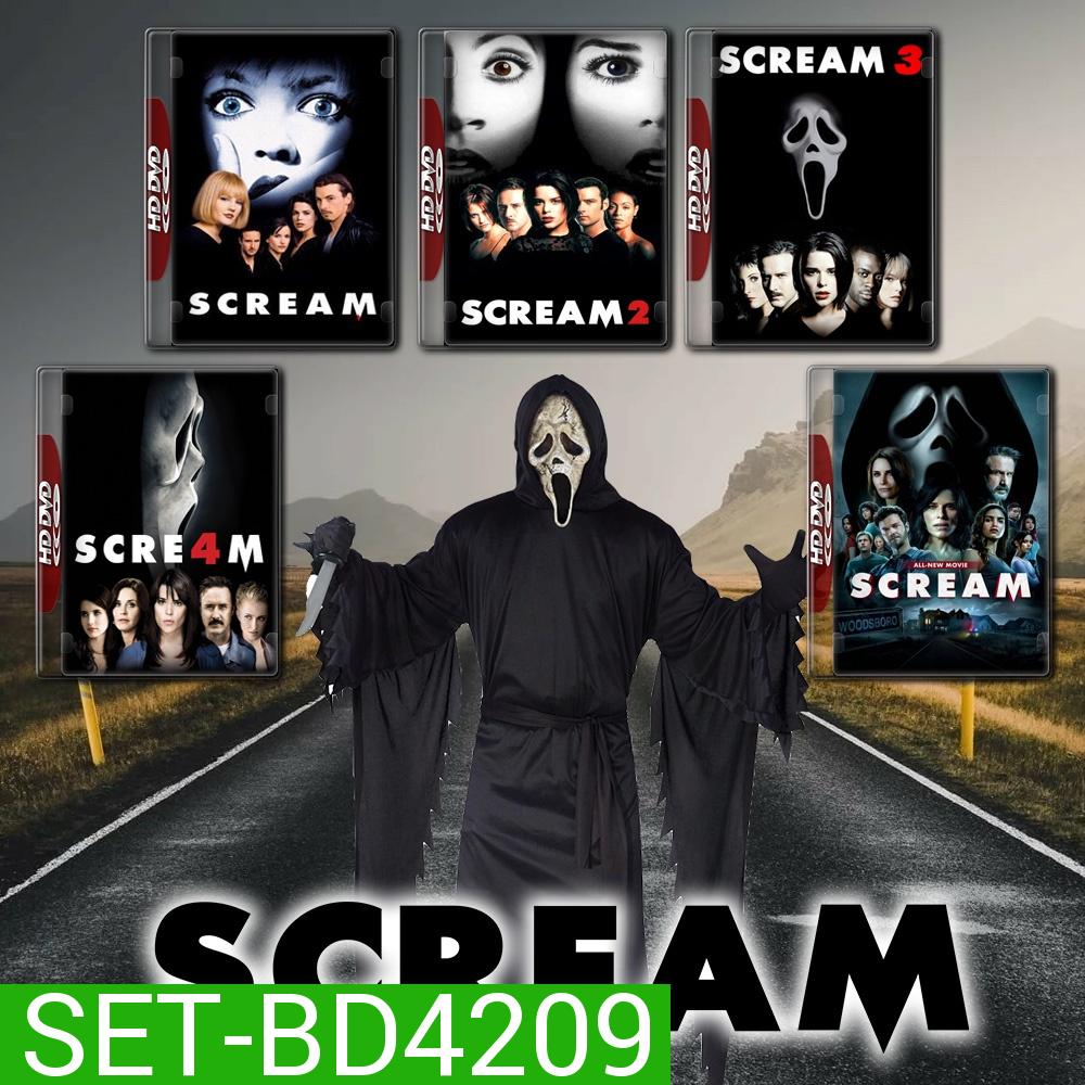 SCREAM สครีม หวีดสุดขีด ภาค 1 - 5 Bluray Master พากย์ไทย