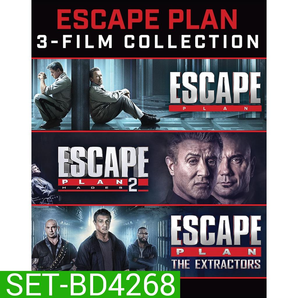 Escape Plan เอสเคป แพลน แหกคุกมหาประลัย ภาค 1-3 Bluray Master พากย์ไทย