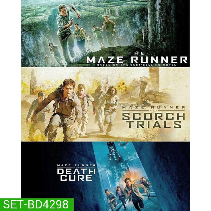 The Maze Runner เมซ รันเนอร์ ภาค 1-3 Bluray Master พากย์ไทย