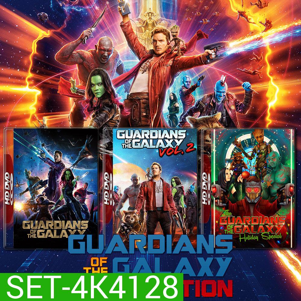 Guardians of the Galaxy รวมพันธุ์นักสู้พิทักษ์จักรวาล ภาค 1-3 4K หนัง มาสเตอร์ พากย์ไทย