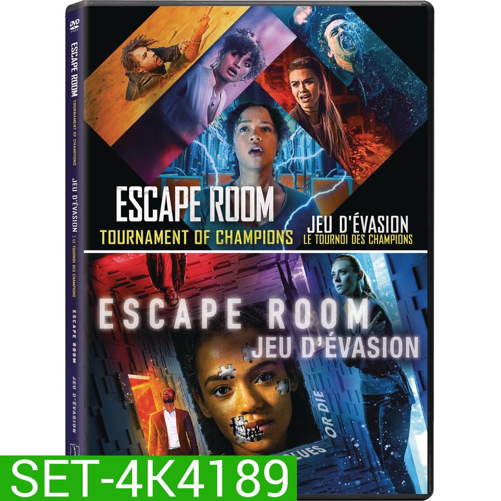 Escape Room 1-2 Collection กักห้อง เกมโหด 1-2 4K พากย์ไทย