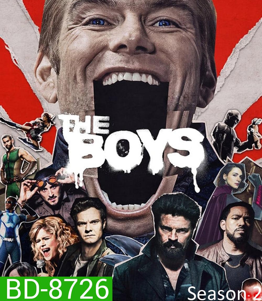 The Boys Season 2  ก๊วนหนุ่มซ่าล่าซูเปอร์ฮีโร่ ปี 2 (2019) 8 ตอน